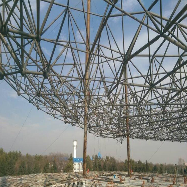 江西球形网架钢结构施工方案